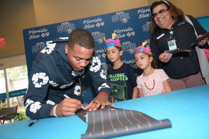 Markelle signing autographs 1