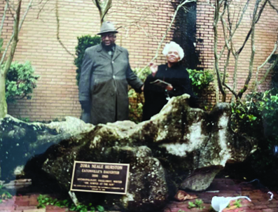 Dorothy Johnson and Icabod Flewellen